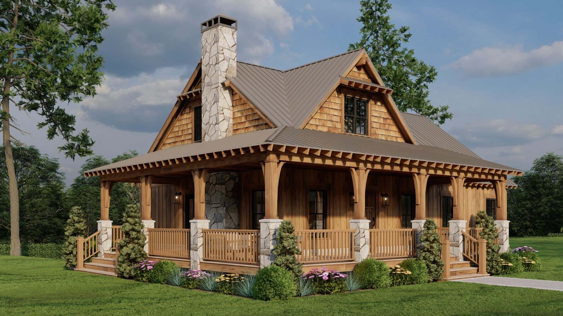 Left Side View of this 2-Bedroom,1766 Sq Ft Plan -153-2112