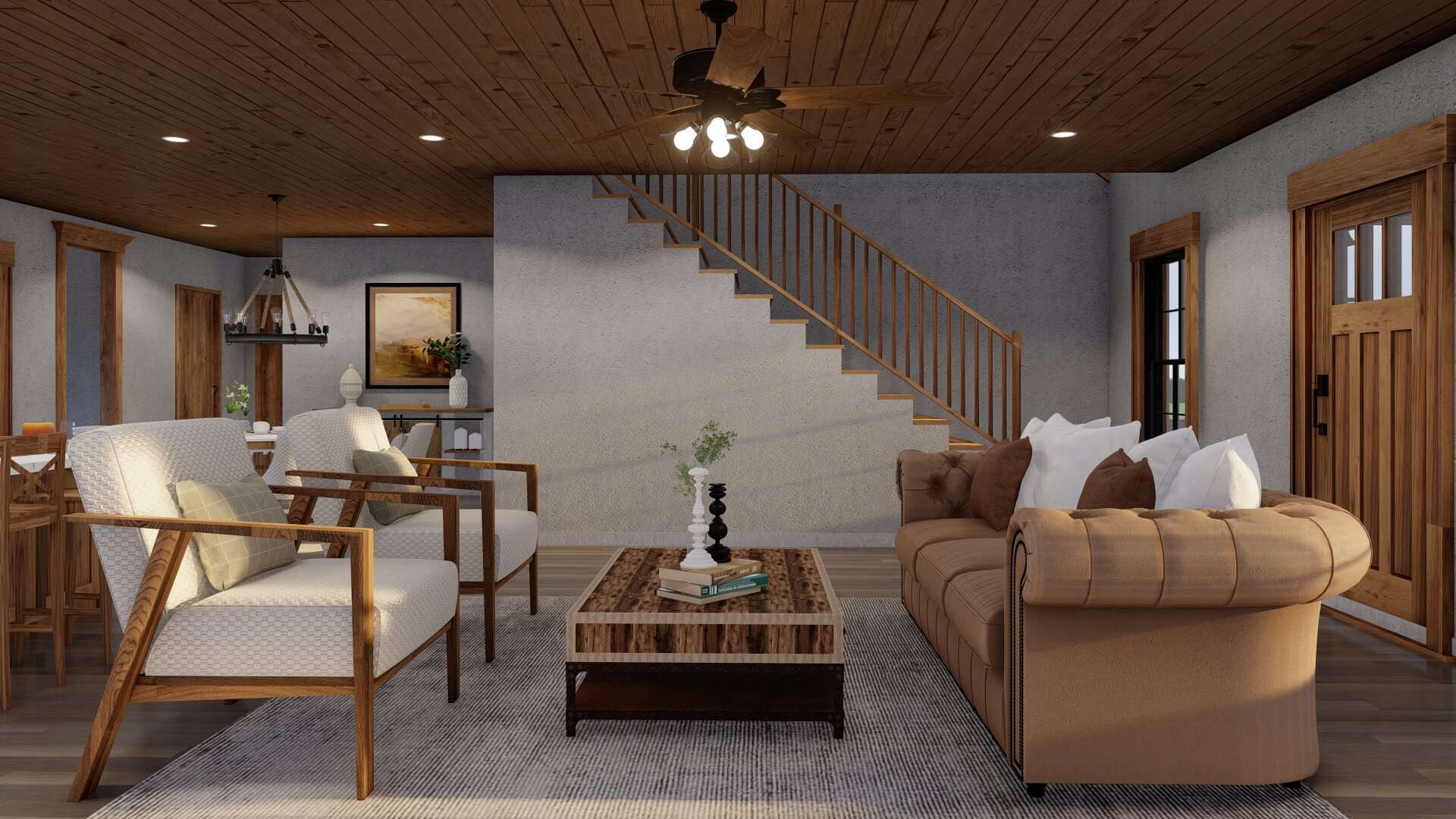 Great Room of this 2-Bedroom,1766 Sq Ft Plan -153-2112