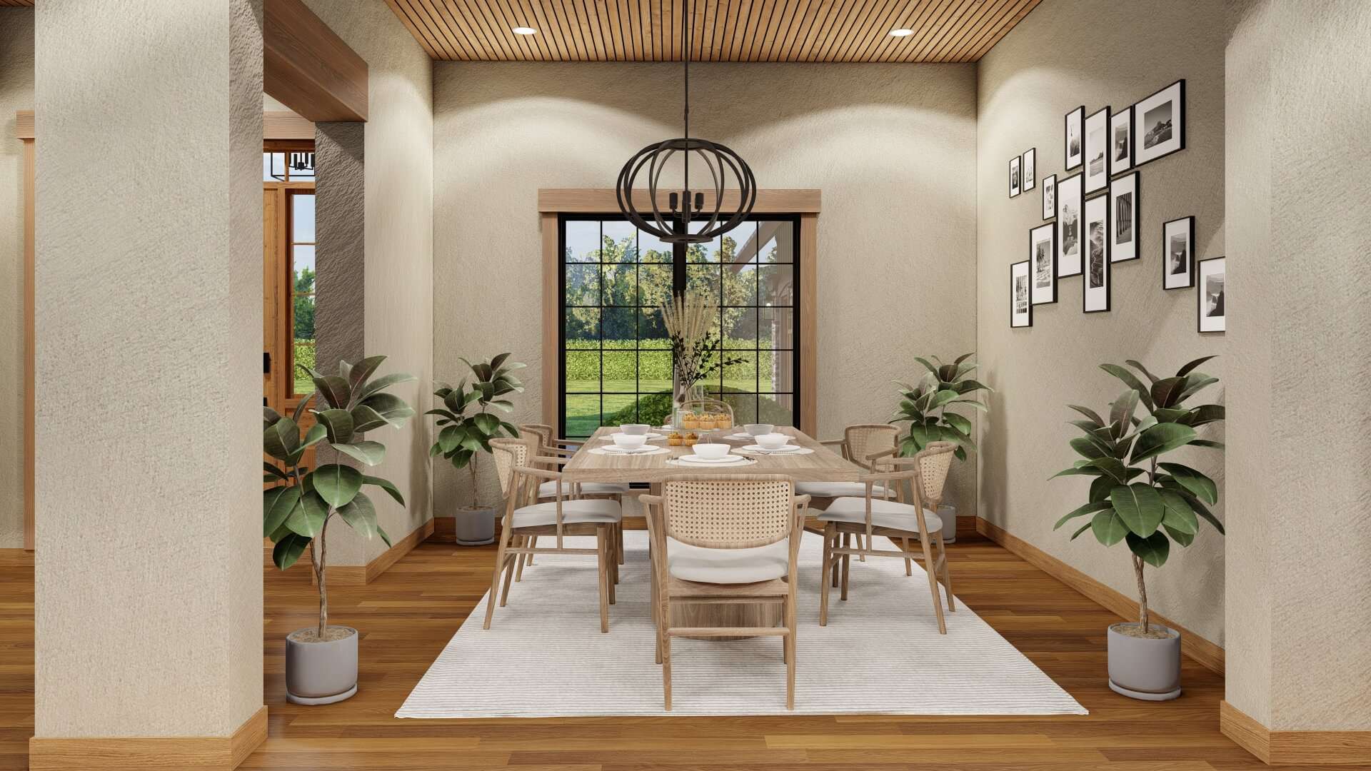 Dining Room of this 4-Bedroom,3447 Sq Ft Plan -153-2113