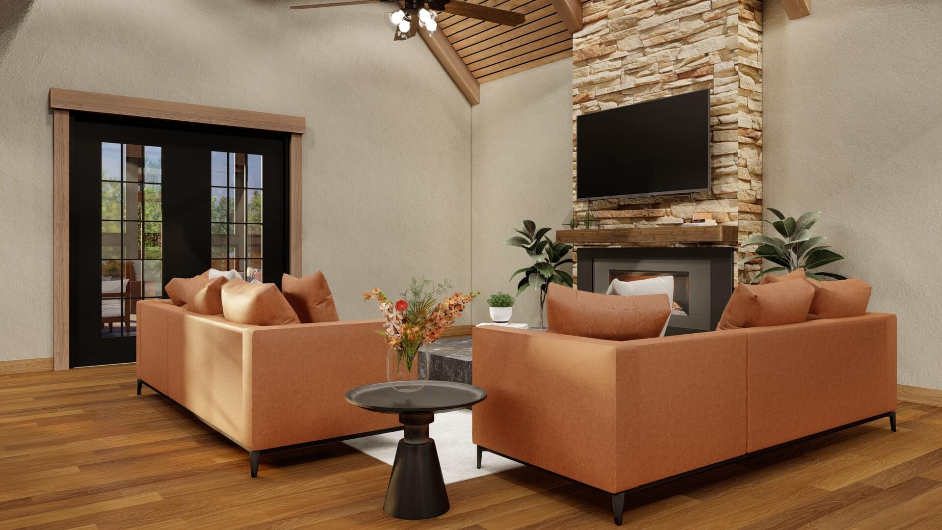 Great Room of this 4-Bedroom,3447 Sq Ft Plan -153-2113