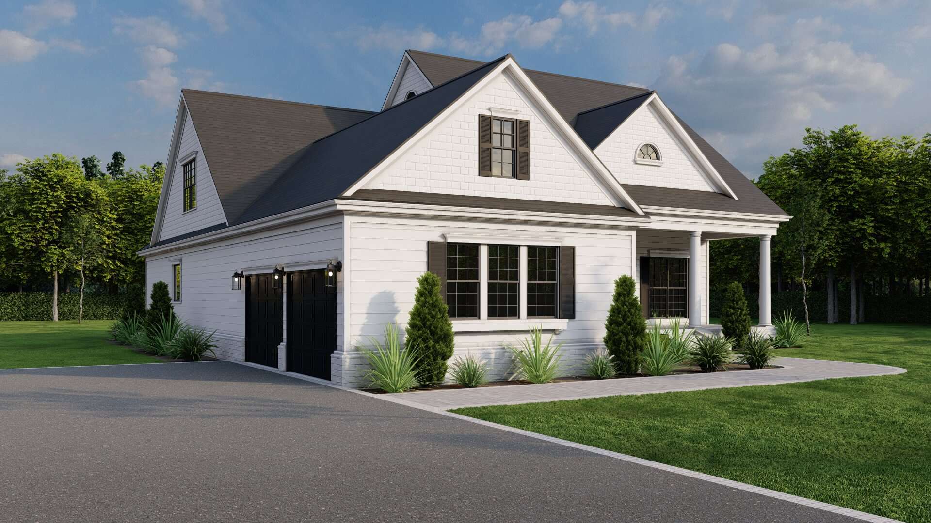 Left Side View of this 4-Bedroom,2499 Sq Ft Plan -153-2114