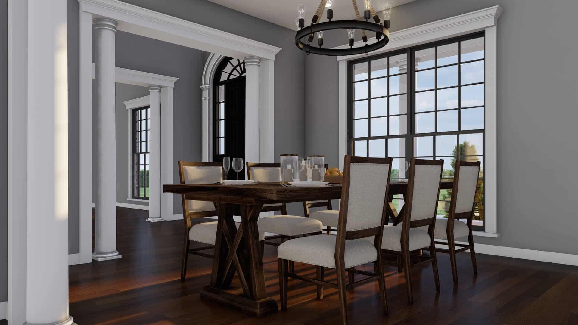 Dining Room of this 4-Bedroom,2499 Sq Ft Plan -153-2114