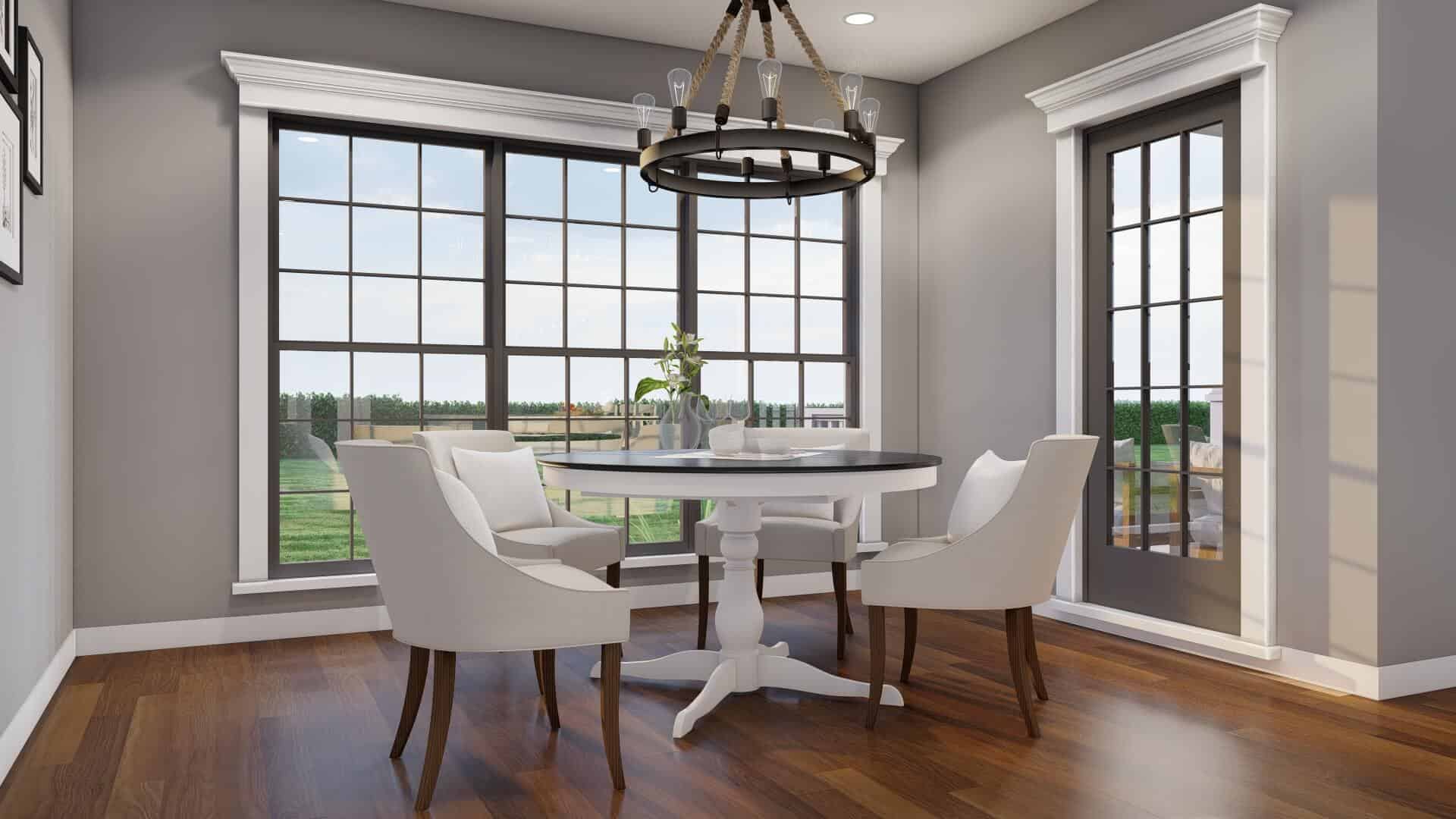 Kitchen: Breakfast Nook of this 4-Bedroom,2499 Sq Ft Plan -153-2114