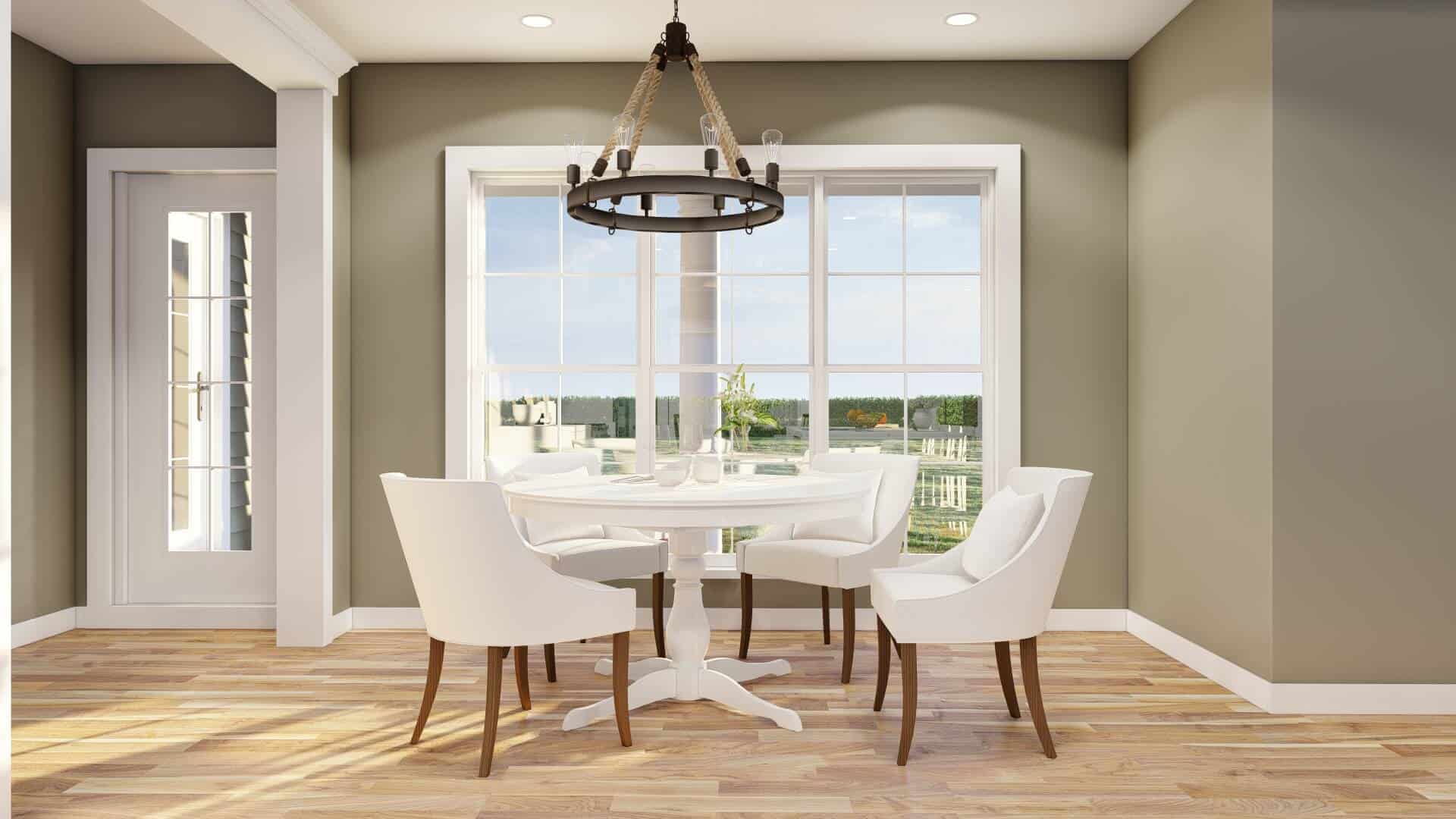 Kitchen: Breakfast Nook of this 4-Bedroom,2516 Sq Ft Plan -153-2115
