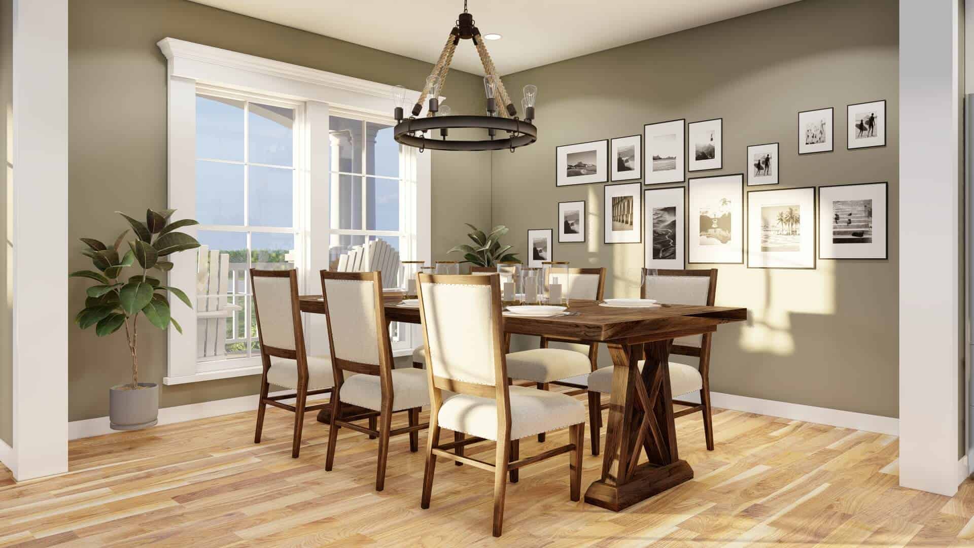 Dining Room of this 4-Bedroom,2516 Sq Ft Plan -153-2115