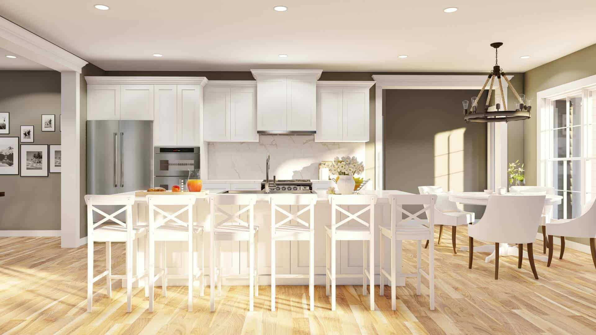 Kitchen of this 4-Bedroom,2516 Sq Ft Plan -153-2115