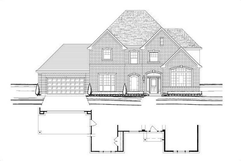 Main image for house plan # 16072