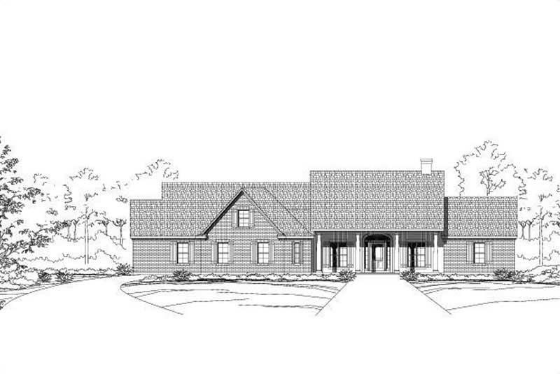 Main image for house plan # 16091