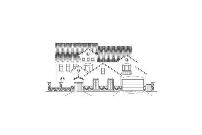 Main image for house plan # 15728