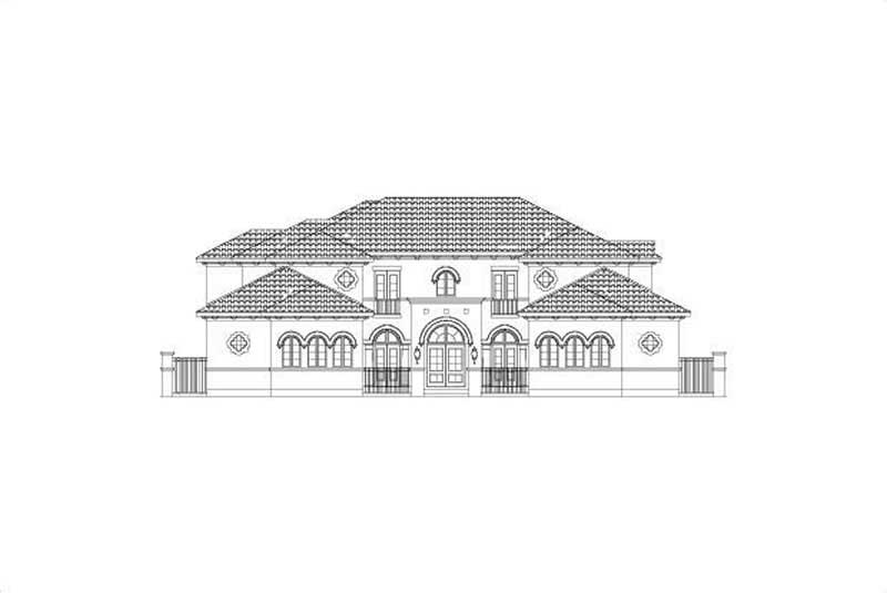 Main image for house plan # 15858