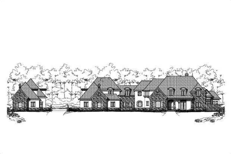 Main image for luxury house plans # 15998