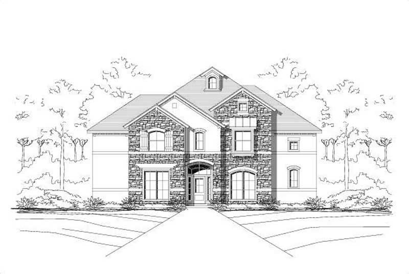 Main image for house plan # 16439