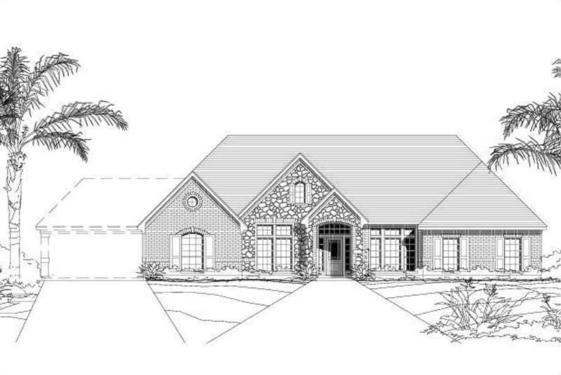 Main image for house plan # 16454