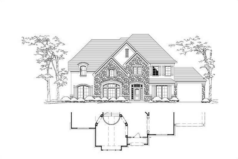 Main image for house plan # 16482