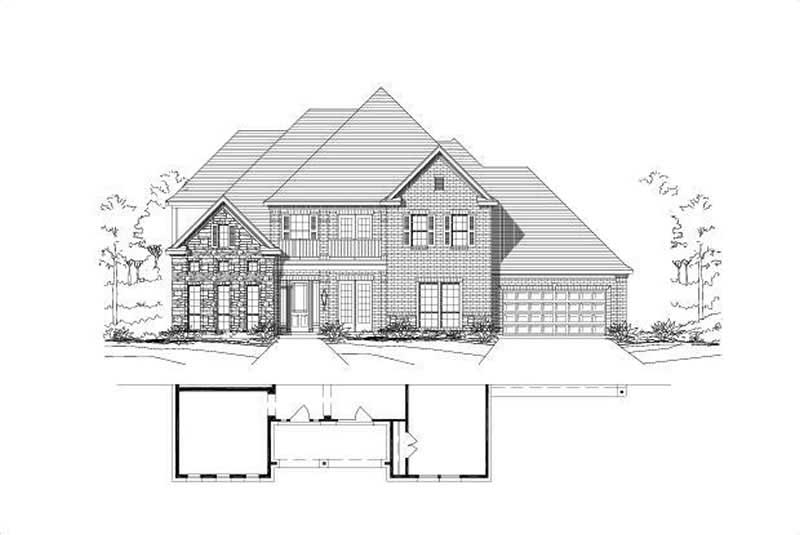 Main image for house plan # 16551