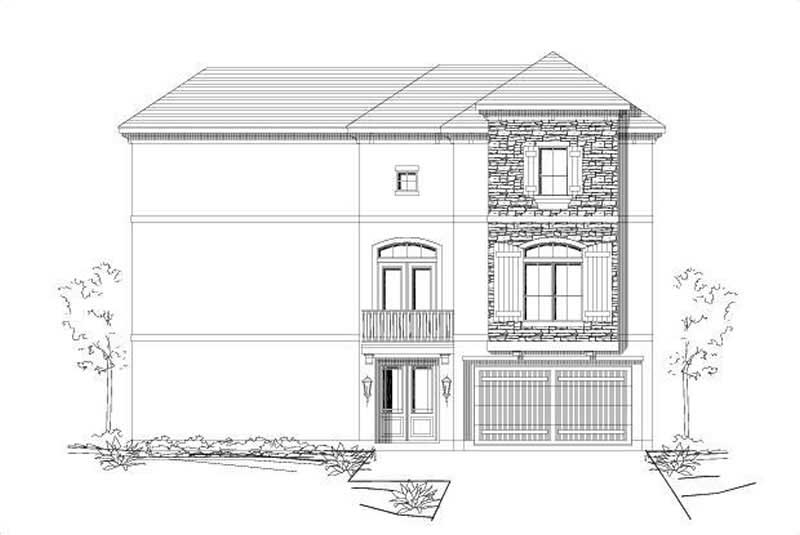 Main image for house plan # 16448