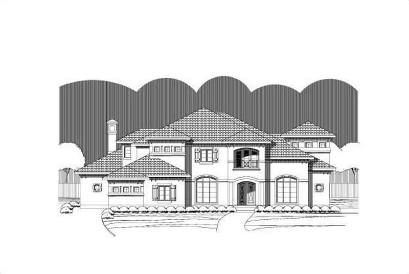 Main image for luxury house plan # 16451