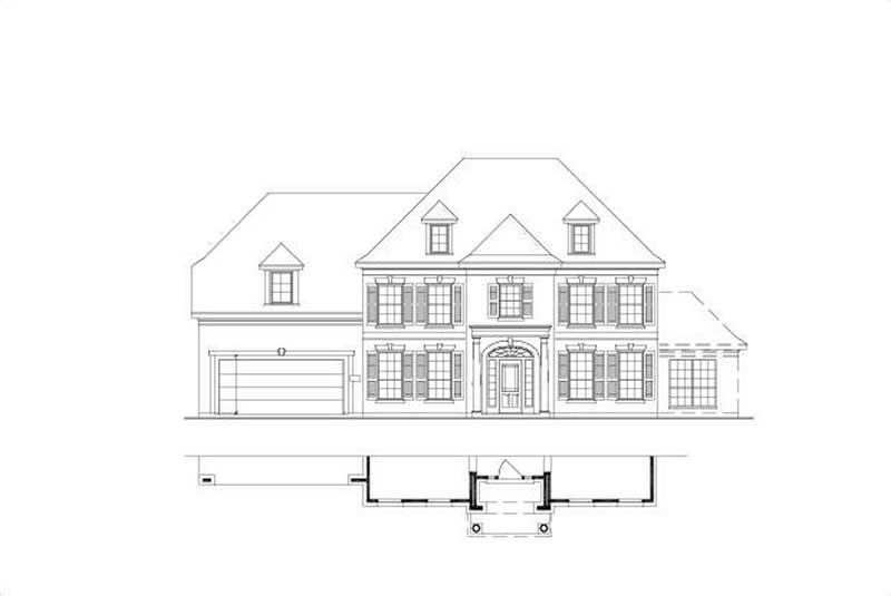 Main image for house plan # 16401