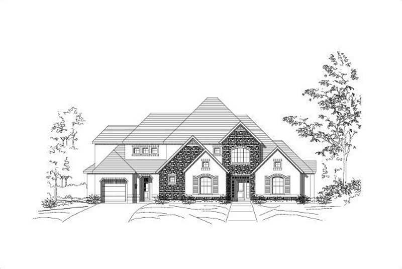 Main image for house plan # 16157