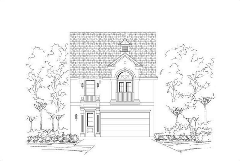 Multi-Level home (ThePlanCollection: Plan #156-1490)
