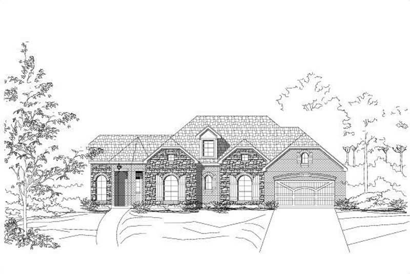 Main image for Country house plans # 19135