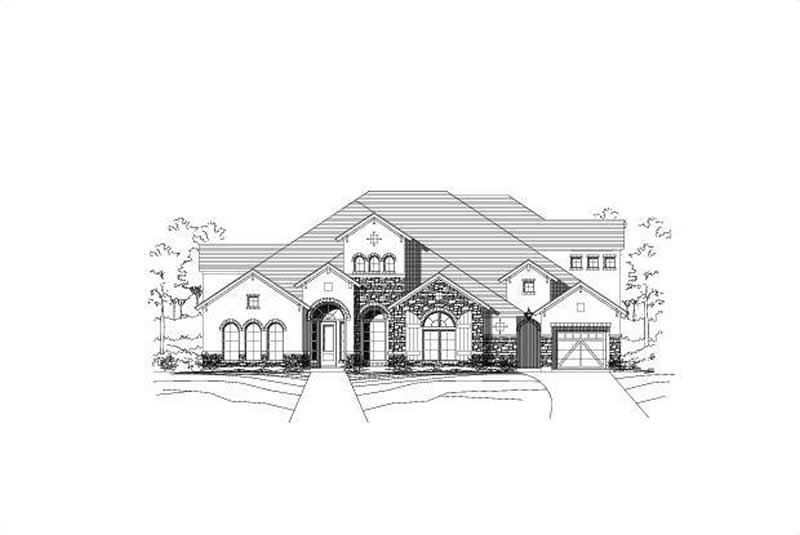 Southern home (ThePlanCollection: Plan #156-1586)