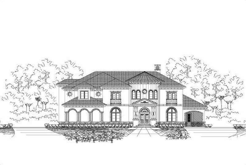 Main image for house plan # 18707