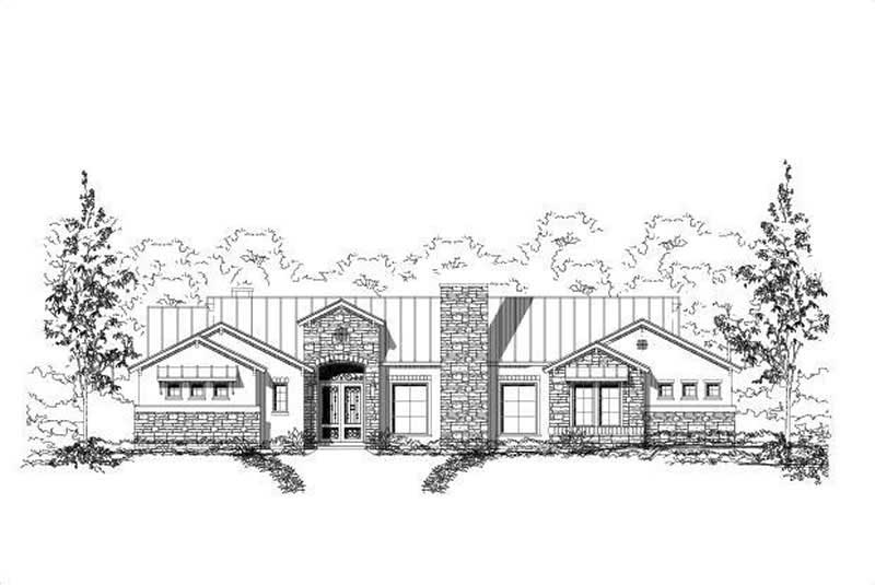 Tuscan home (ThePlanCollection: Plan #156-1602)