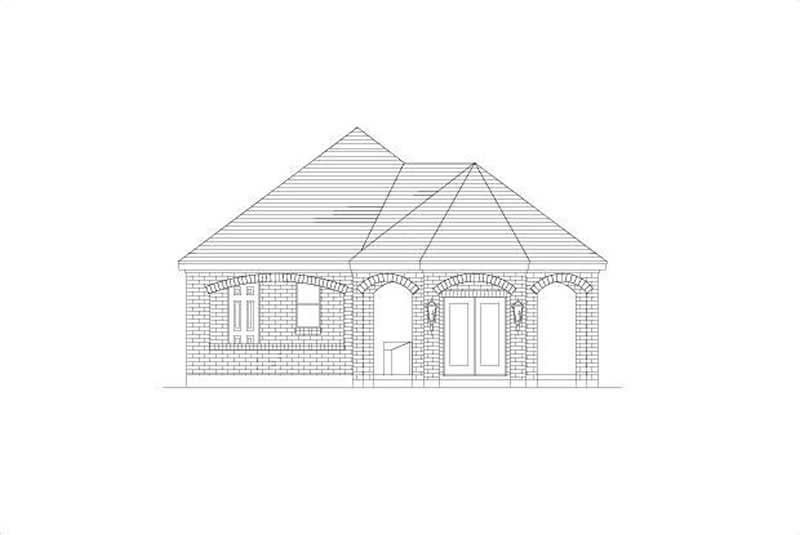 Garage w/Apartments home (ThePlanCollection: Plan #156-1608)