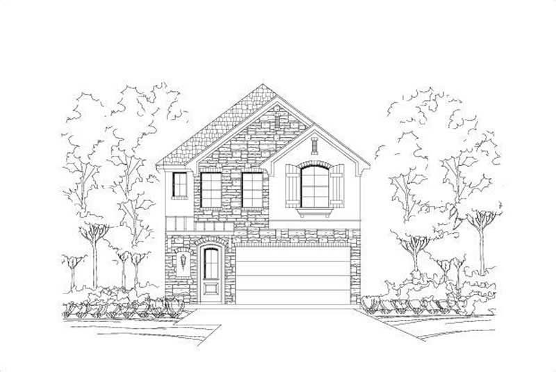 Multi-Level home (ThePlanCollection: Plan #156-1615)