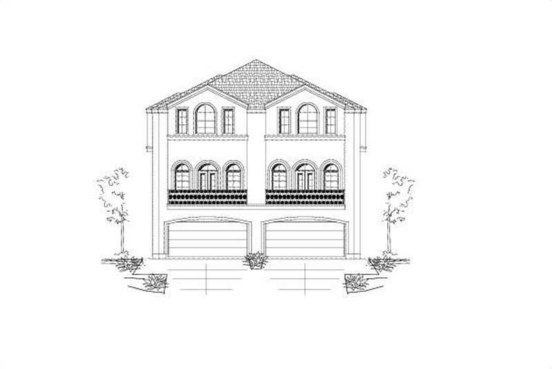 Multi-Unit home (ThePlanCollection: Plan #156-1675)