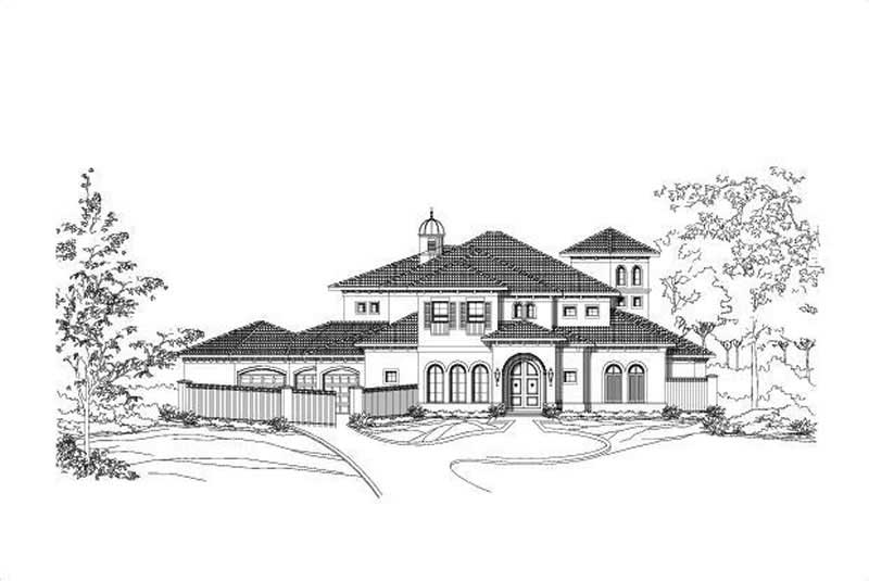Main image for house plan # 19414