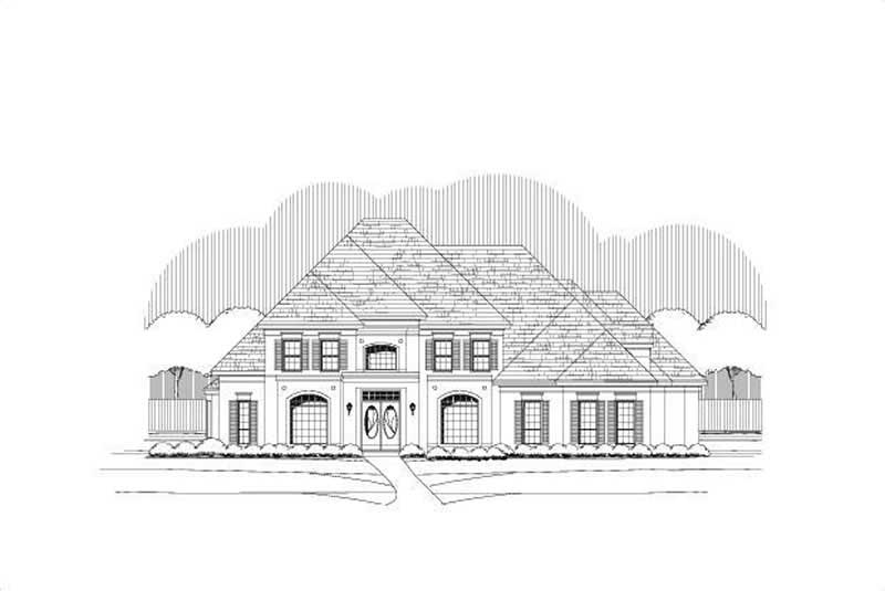 Main image for luxury house plan # 19428