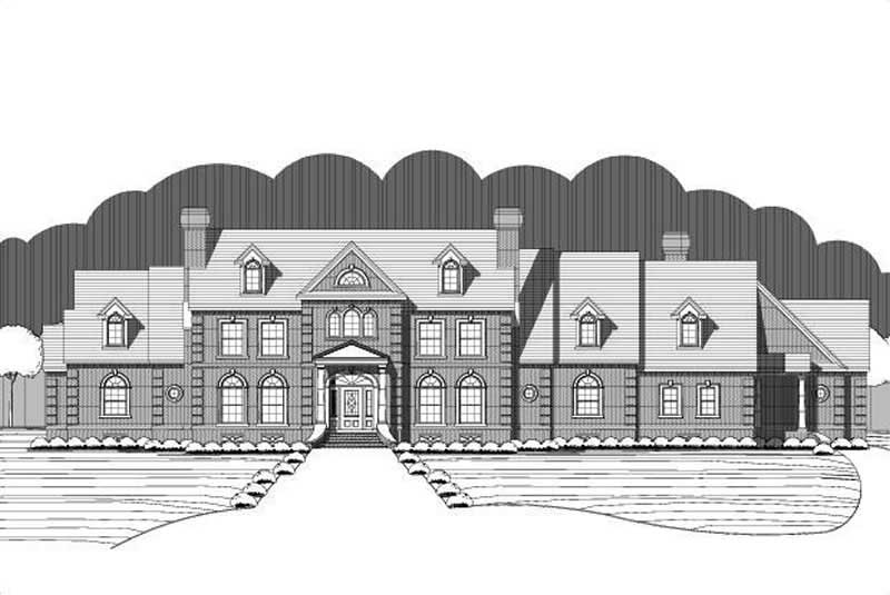 Main image for house plan # 15402
