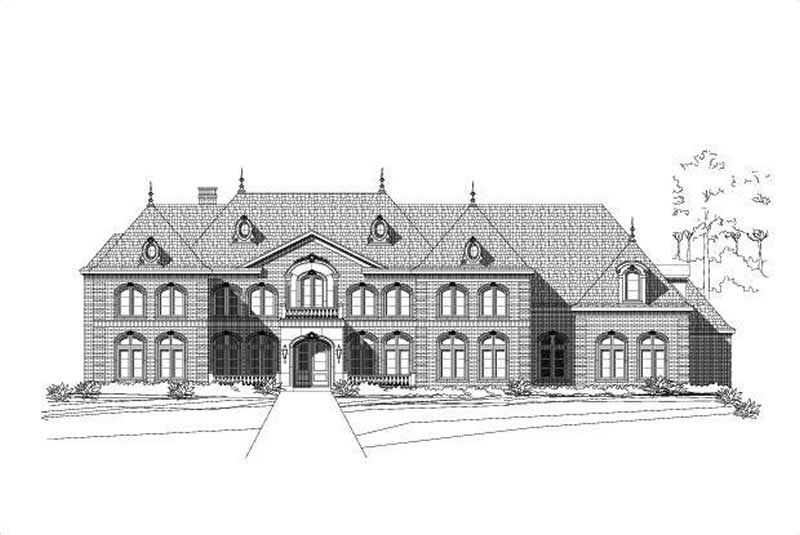 Main image for house plan # 15251