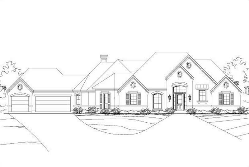 Main image for house plan # 15087