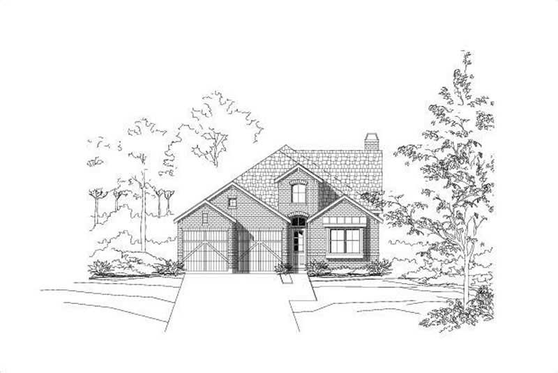 Ranch home (ThePlanCollection: Plan #156-1994)