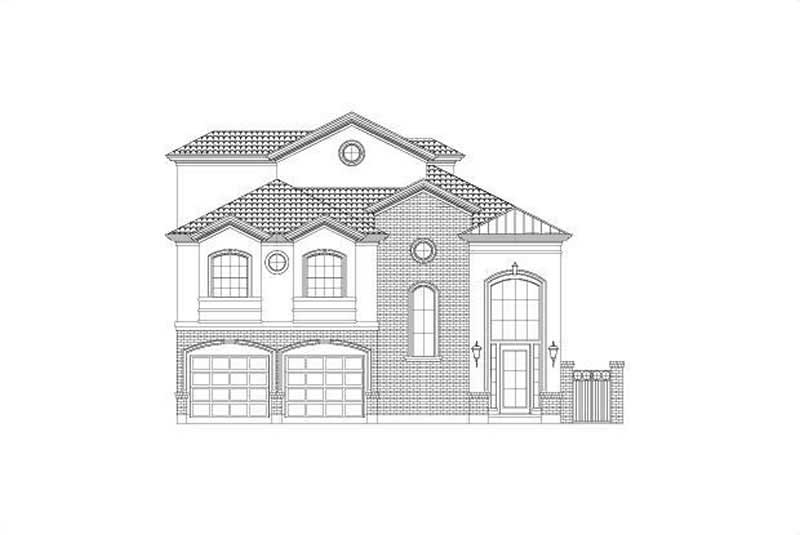 Main image for house plan # 15789