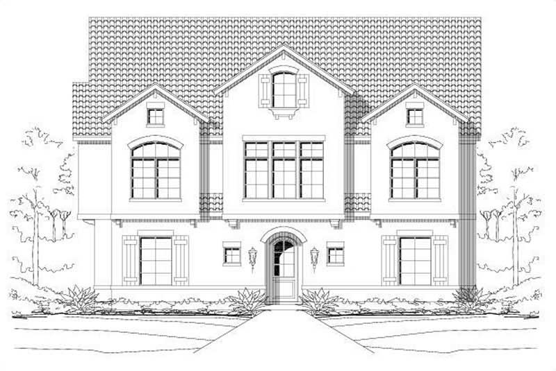 Main image for house plan # 19515