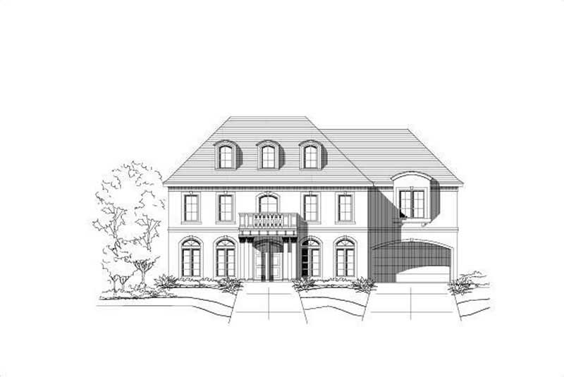Main image for house plan # 15765