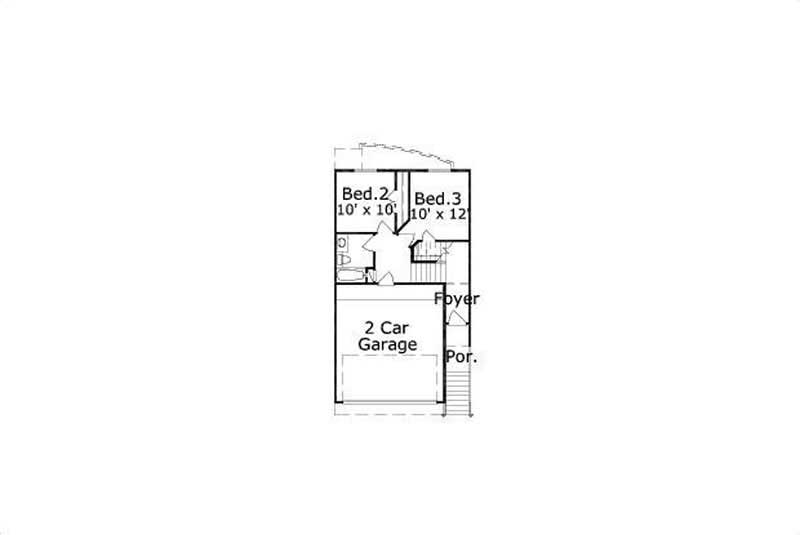 Floor Plan First Story of Multi-Unit Plan #156-2131