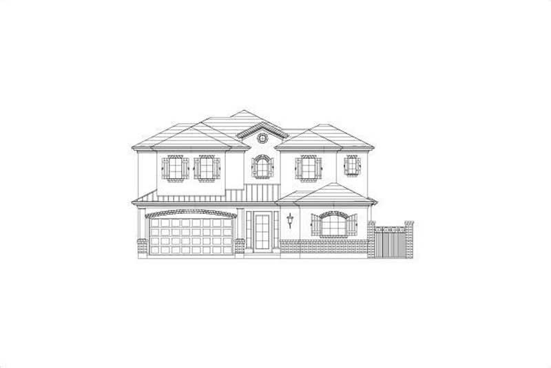 Main image for house plan # 15749