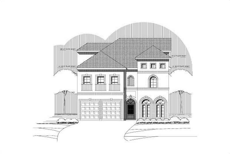 Main image for house plan # 15542