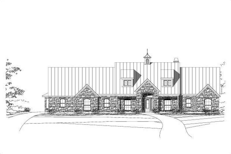 Main image for house plan # 15828