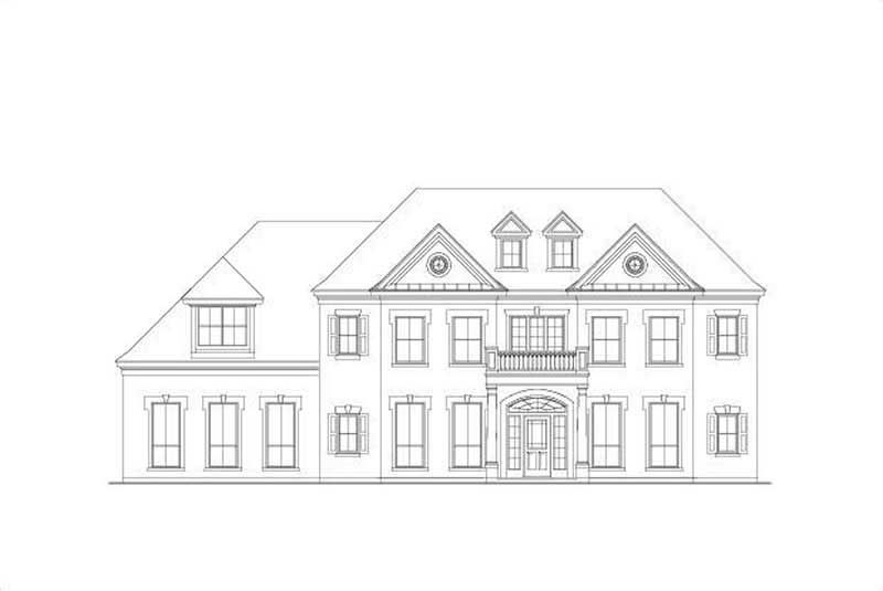 Main image for house plan # 15600