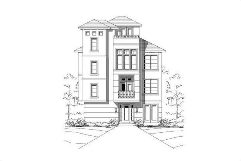 Multi-Unit home (ThePlanCollection: Plan #156-2444)
