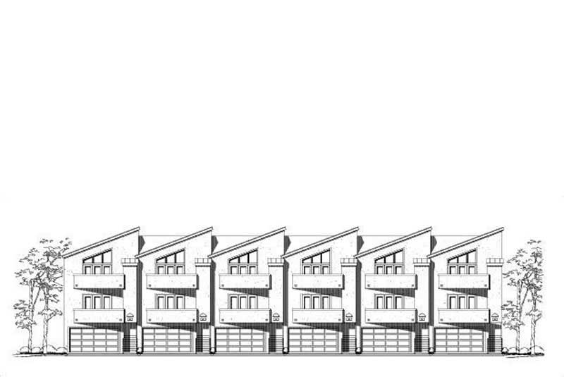 Multi-Unit home (ThePlanCollection: Plan #156-2447)