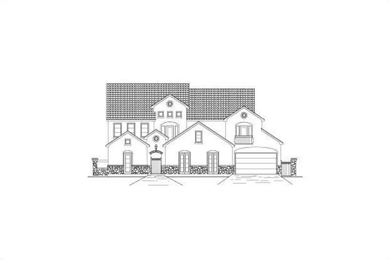 Main image for house plan # 15729