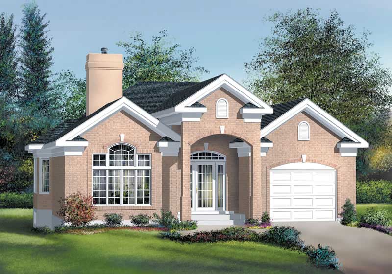 Craftsman home (ThePlanCollection: Plan #157-1093)