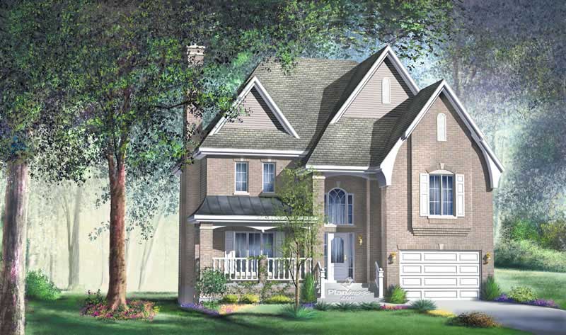 Multi-Level home (ThePlanCollection: Plan #157-1149)